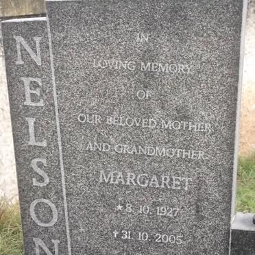 NELSON Margaret 1927-2005