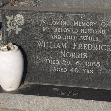 NORRIS William Frederick -1965