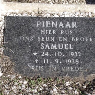PIENAAR Samuel 1932-1938