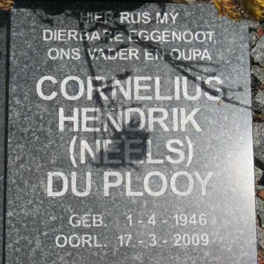 PLOOY Cornelius Hendrik, du 1946-2009