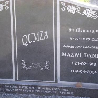 QUMZA Mazwi Daniel 1918-2004