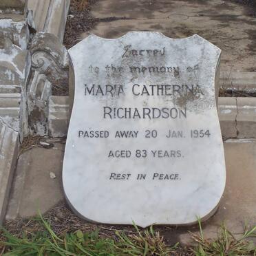 RICHARDSON Maria Catherina -1954