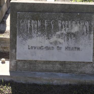 ROBERTSON Gordon E.C. -1948