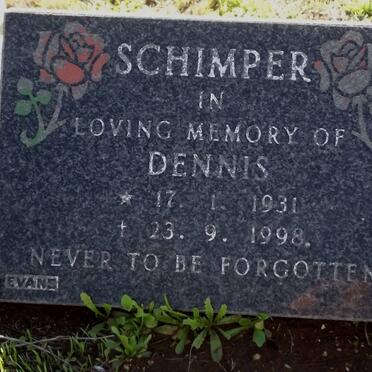 SCHIMPER Dennis 1931-1998