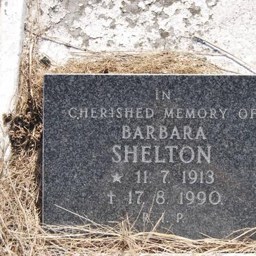 SHELTON Barbara 1913-1990