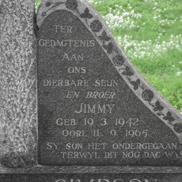 SIMPSON Jimmy 1942-1965