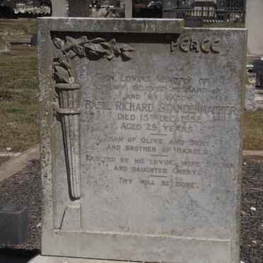 STANDENMACHER Basil Richard -1952