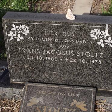 STOLTZ Frans Jacobus 1909-1978 :: STOLTZ Tunstall John 1939-200?