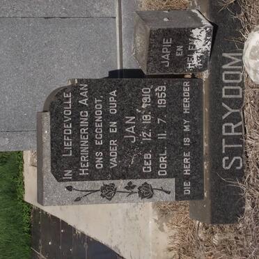 STRYDOM Jan 1910-1959