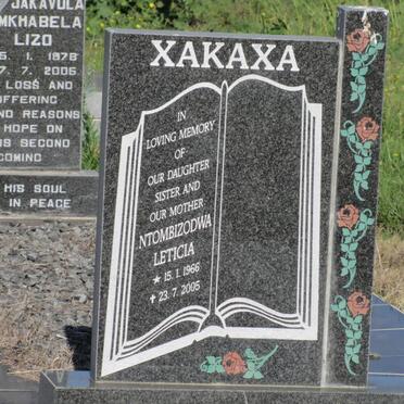 XAKAXA Ntombizodwa Leticia 1966-2005