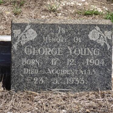 YOUNG George 1904-1933