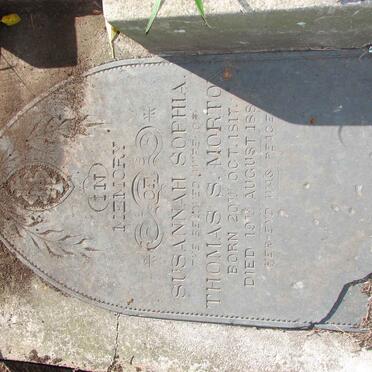 MORTON Susannah Sophia 1817-1883