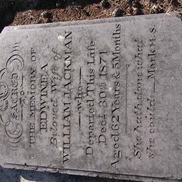 JACKMAN Edwinea -1871