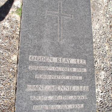 LEE Ogden Reay -1951  &amp; Jane -1953