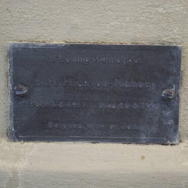 MAHONY B.P., Hickson 1917-1992