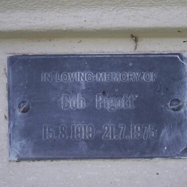 PIGOTT Bob 1919-1975