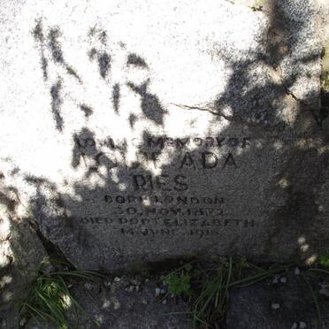 RIES Louie Ada 1872-1915