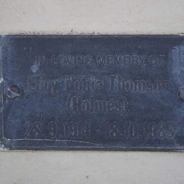 THOMSON Lucy Noble nee HOLMES 1914-1983
