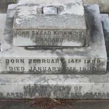 CHABAUD John Skead Kirkwood 1899-1900