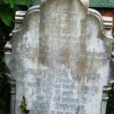 MACKAY Esther :: STEYTLER Henry &amp; Elizabeth Mary MACKAY