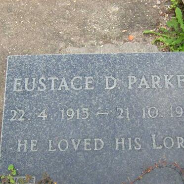 PARKER Eustace D. 1915-1995