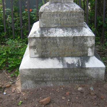 PEARCEY George -1866 :: PEARCEY Hannah -188? :: PEARCEY Mary Ann