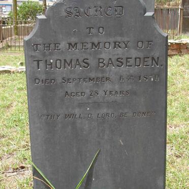 BASEDEN Thomas -1870