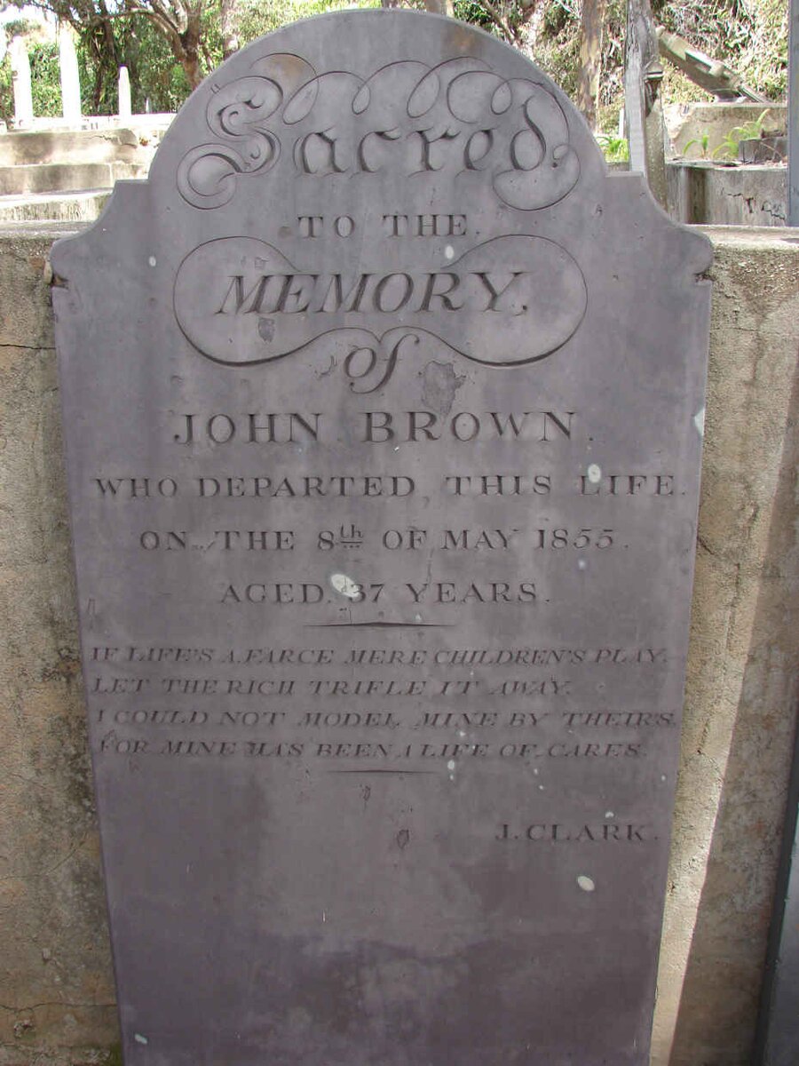 BROWN John -1855