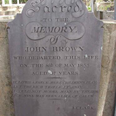 BROWN John -1855