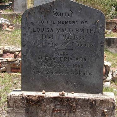 SMITH Louisa Maud -1866 :: SMITH Alexandra Ada -1866