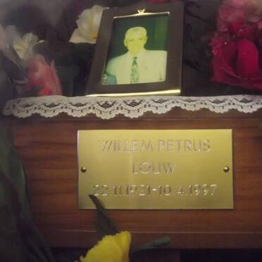 LOUW Willem Petrus 1921-1997