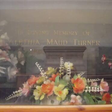 TURNER Alethia Maud 1895-
