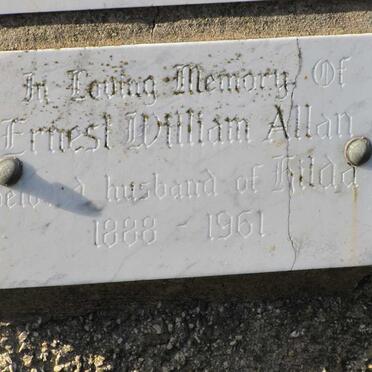ALLAN Ernest William 1888-1961