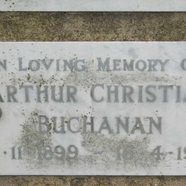 BUCHANAN Arthur Christian 1899-1961