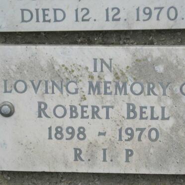 BELL Robert 1898-1970