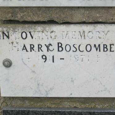 BOSCOMBE Harry 1911-1971