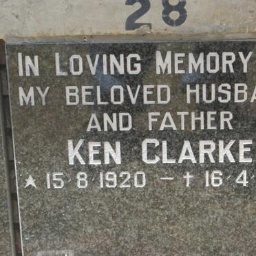 CLARKE Ken 1920-1981