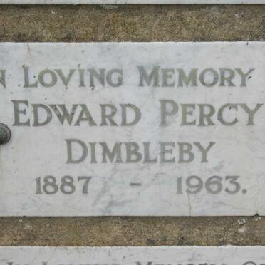 DIMBLEBY Edward Percy 1887-1963