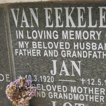 EEKELEN Jan, van 1920-1986 &amp; Grandmother