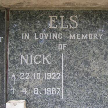 ELS Nick 1922-1987