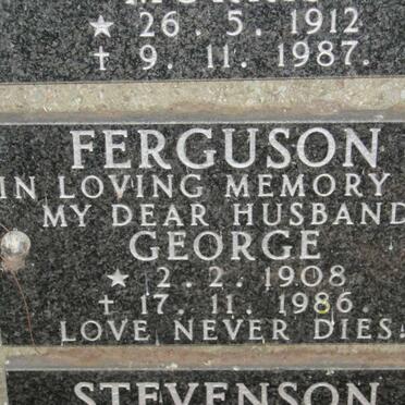 FERGUSON George 1908-1986
