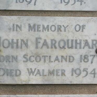 FARQUHAR John 1877-1954