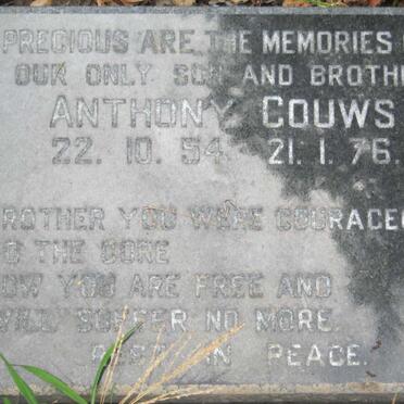 GOUWS Anthony 1954-1976 