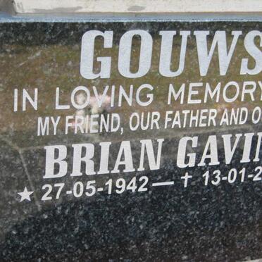 GOUWS Brian Gavin 1942-2006