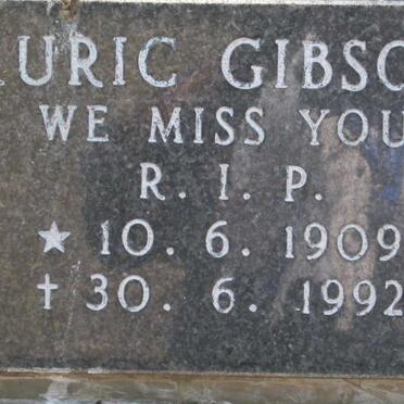 GIBSON Ruric 1909-1992