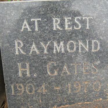 GATES Raymond H. 1904-1970
