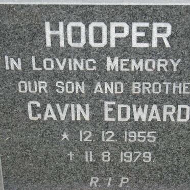 HOOPER Gavin Edward 1955-1979
