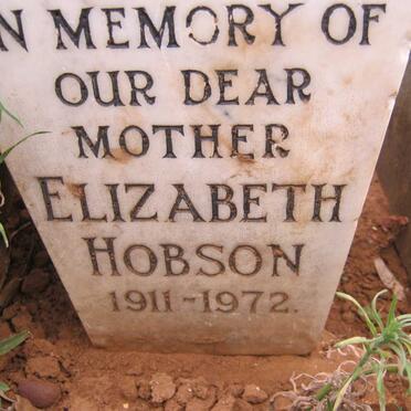 HOBSON Elizabeth 1911-1972
