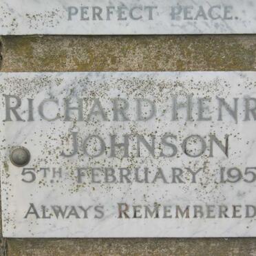 JOHNSON Richard Henry -1959