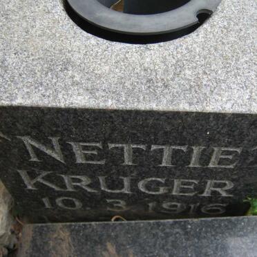 KRUGER Nettie 1916-?